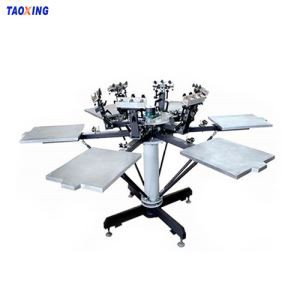 6 Farge High Precision Screen Printing Machine